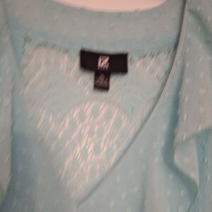Iz Byer Light Blue Blouse